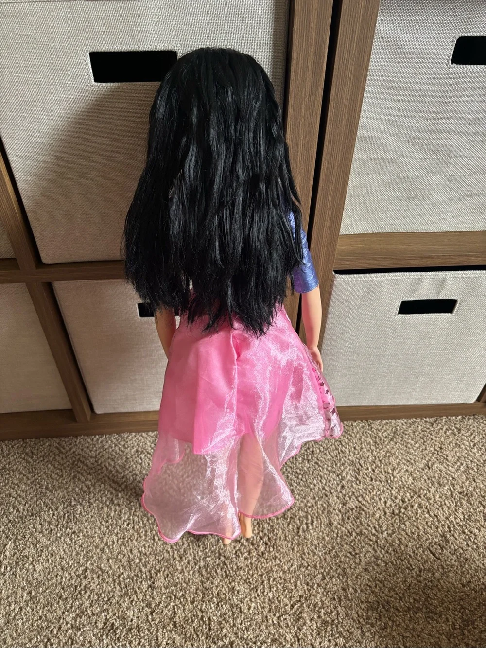 Barbie doll wearing